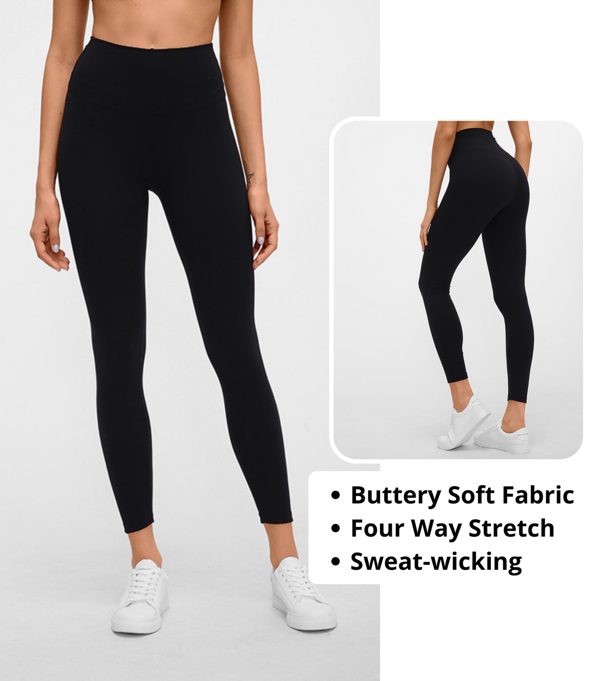 Ultimate Comfy Yoga Pants with No Side Pockets