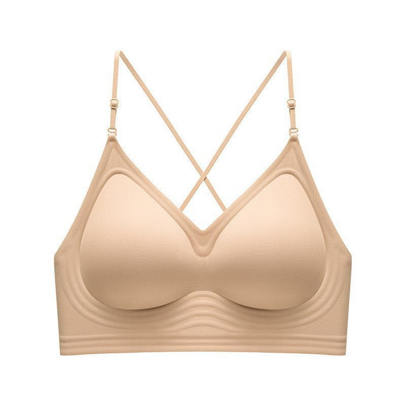 BareGlow Seamless Backless Shaping Bra