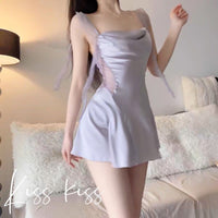 Whispering Ribbons – Ethereal French Slip