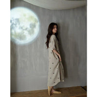 Oversized Button Down Lounge Sleep Shirt