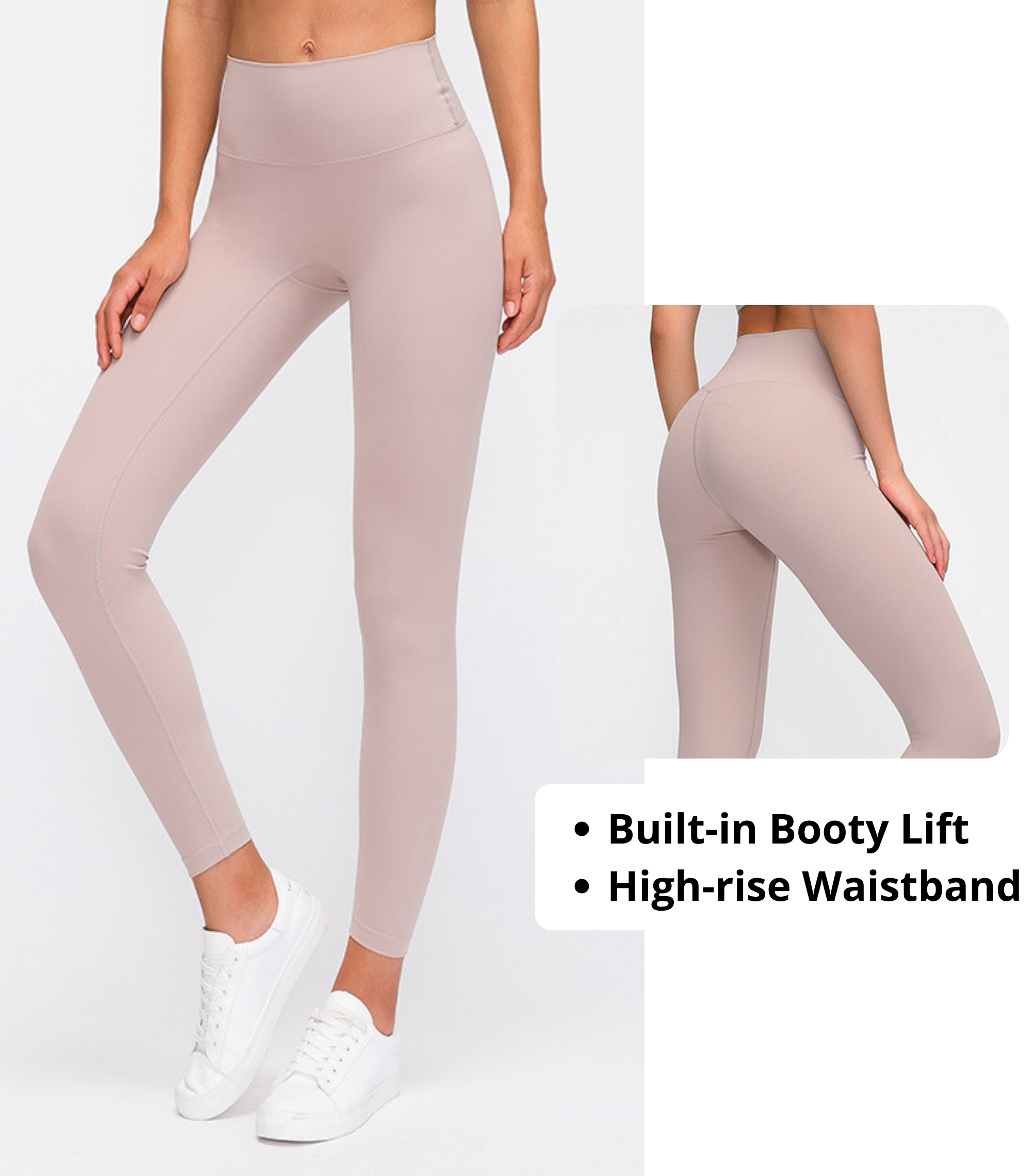 Ultimate Comfy Yoga Pants with No Side Pockets