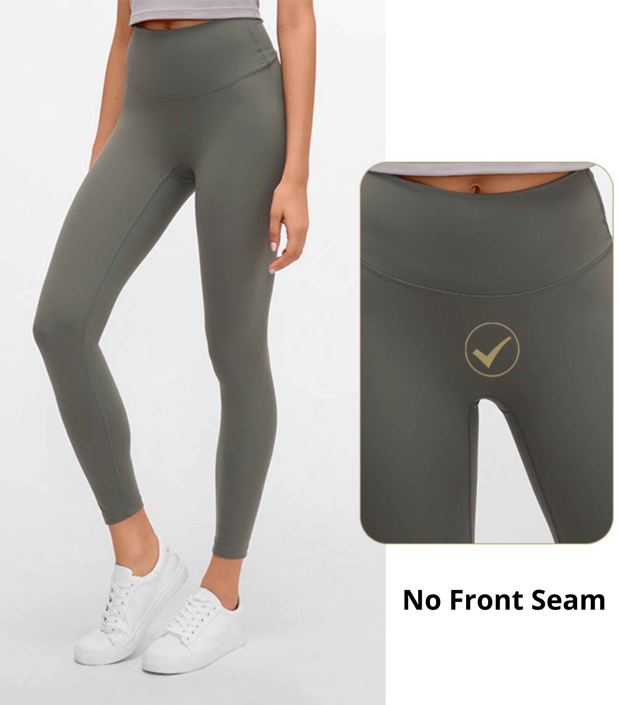 Ultimate Comfy Yoga Pants with No Side Pockets