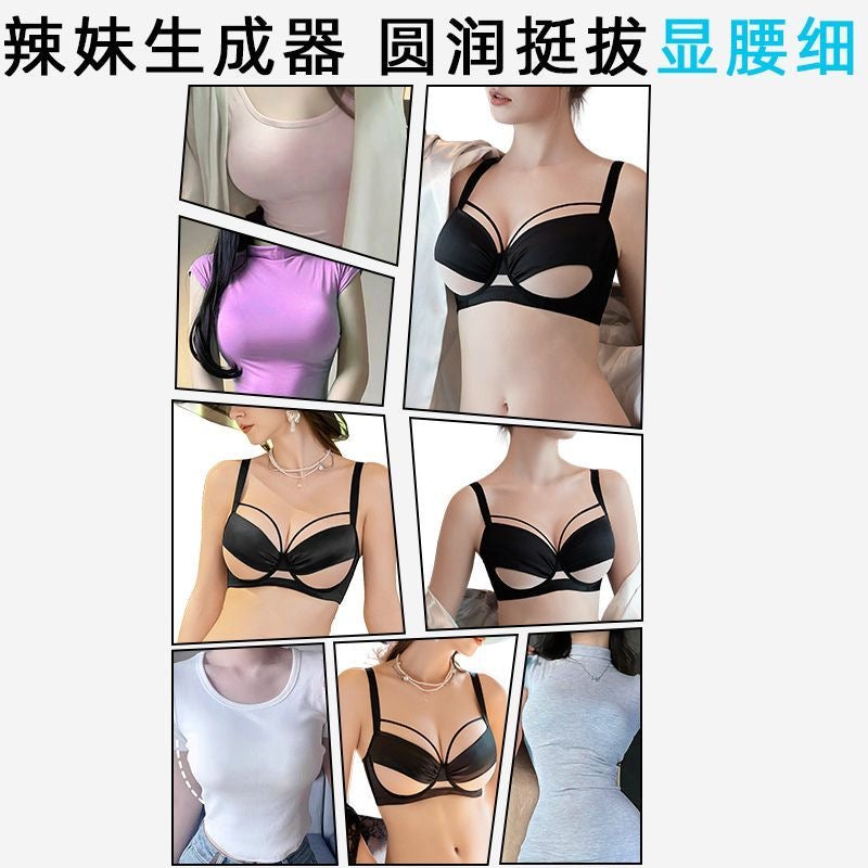 Lightweight Sheer Lace-Detail Push-Up Bra & Panty Set