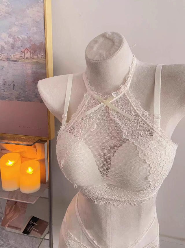 Sexy Transparent Sculpting Bra Set