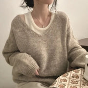 Cozy Oversized Knit Sweater & Pants Set