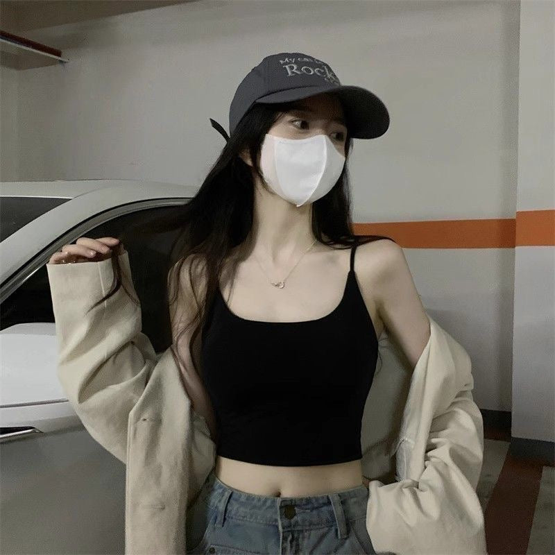 四季能穿｜自带胸垫修身打底背心