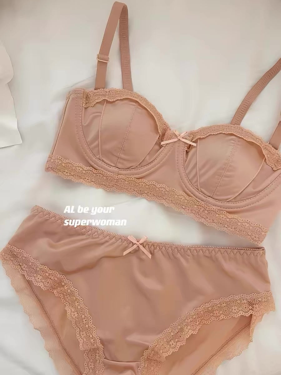 Silky Lace Push-Up Lingerie Set