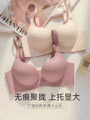 Deep V Thick-Padded Push-Up Bra