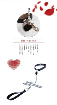 Seductive BDSM Roleplay Collar