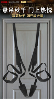 Heavenly Suspension – BDSM Teasing Swing