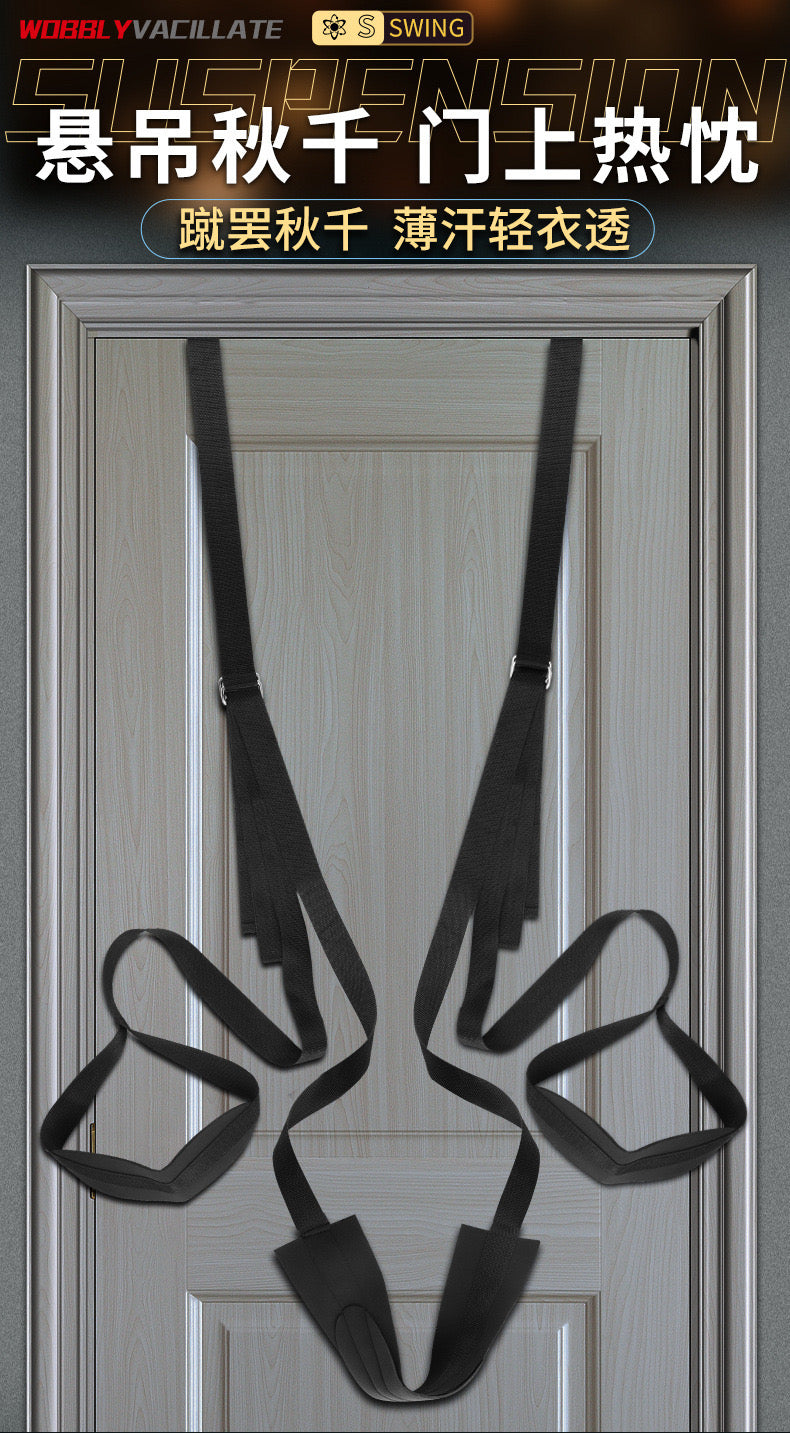 Heavenly Suspension – BDSM Teasing Swing