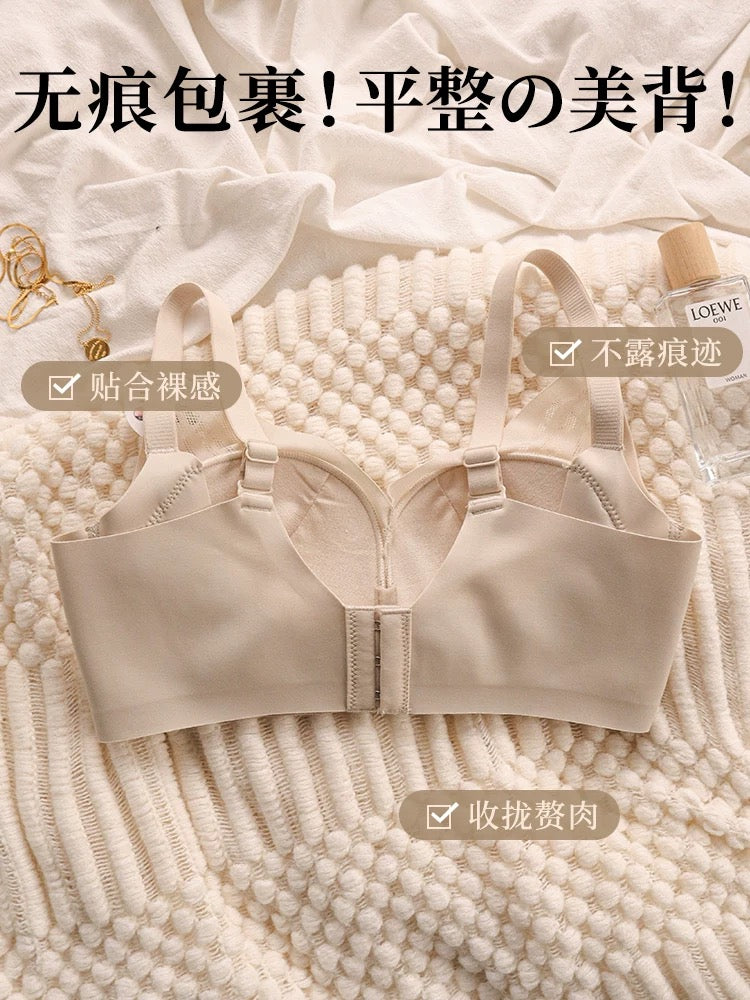 100%桑蚕丝轻薄透气无钢圈胸衣