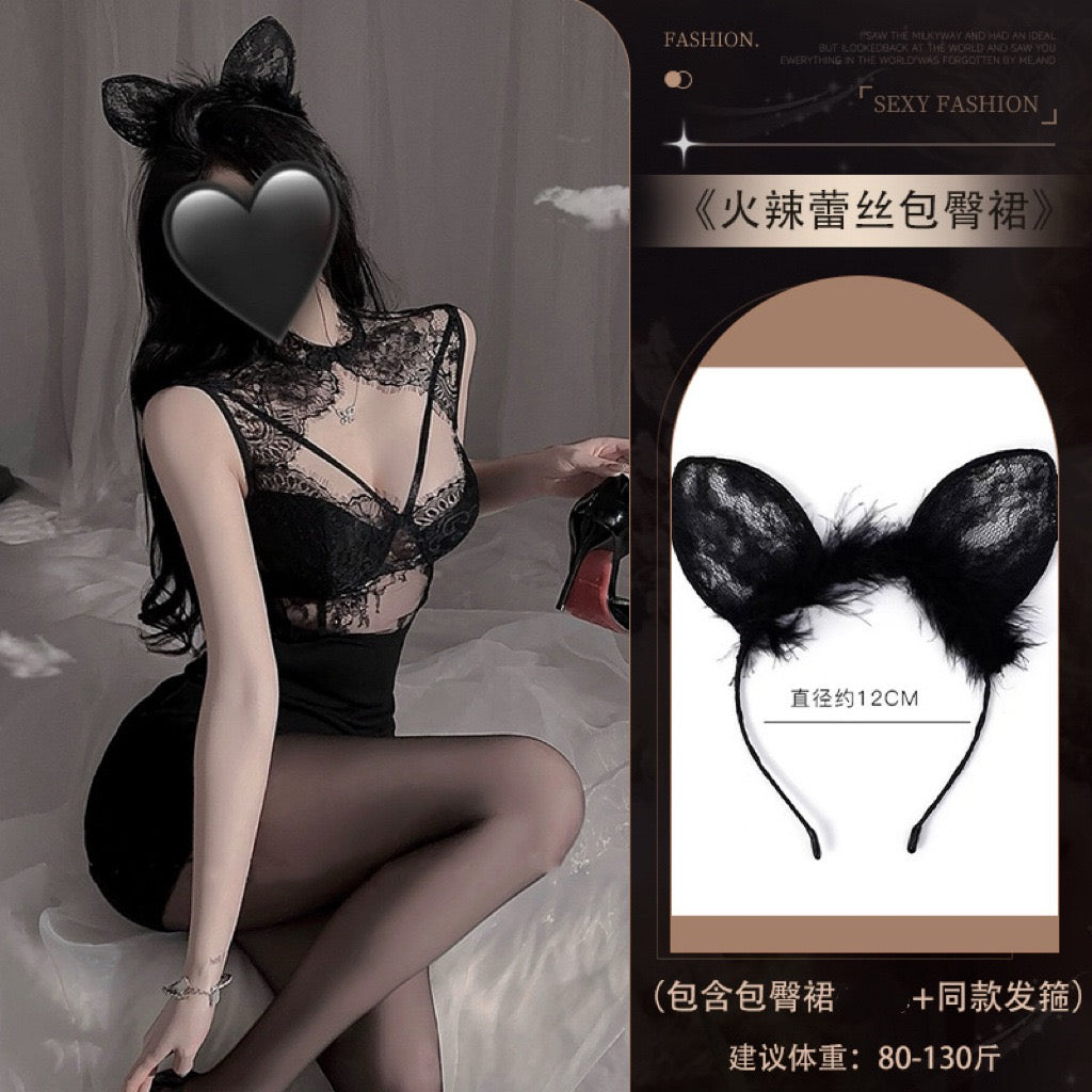 Velvet Kiss Sheer Bodysuit