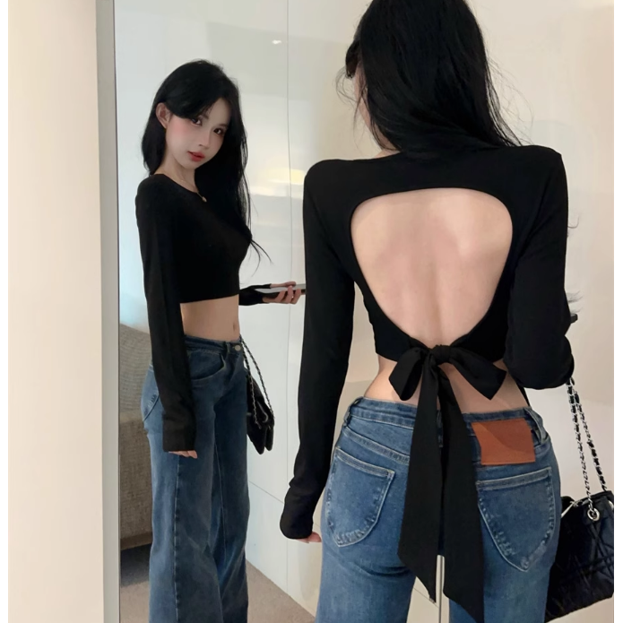 Cotton Cutout Back Basic Tank Top