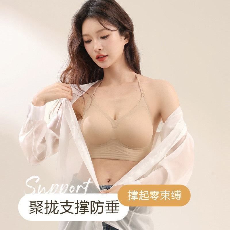 BareGlow Seamless Backless Shaping Bra