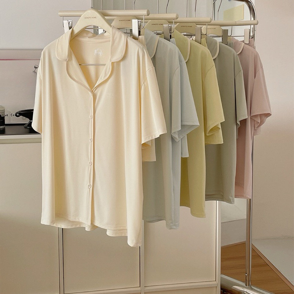 Premium Modal Fiber Cooling Soft Pajamas Set