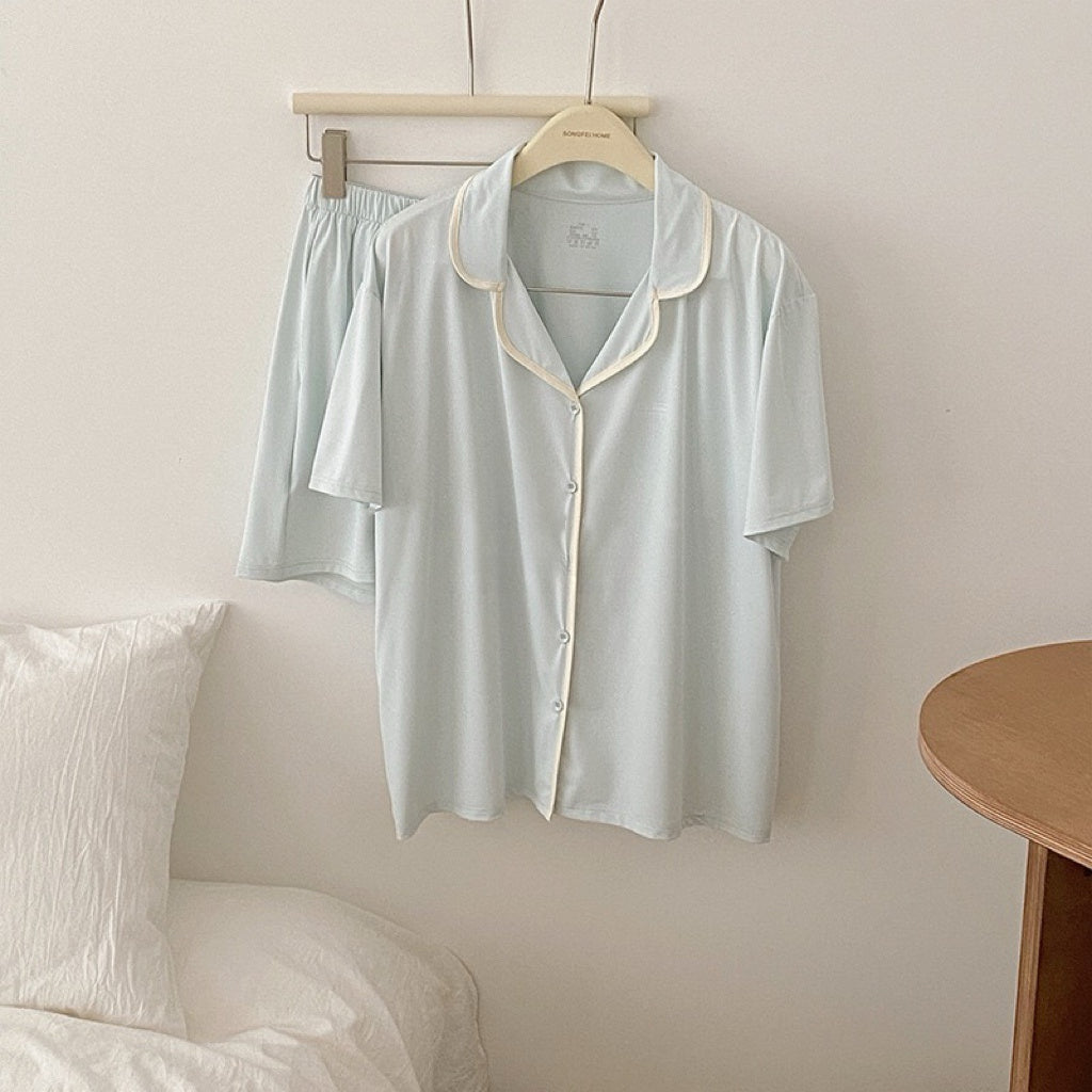 Premium Modal Fiber Cooling Soft Pajamas Set