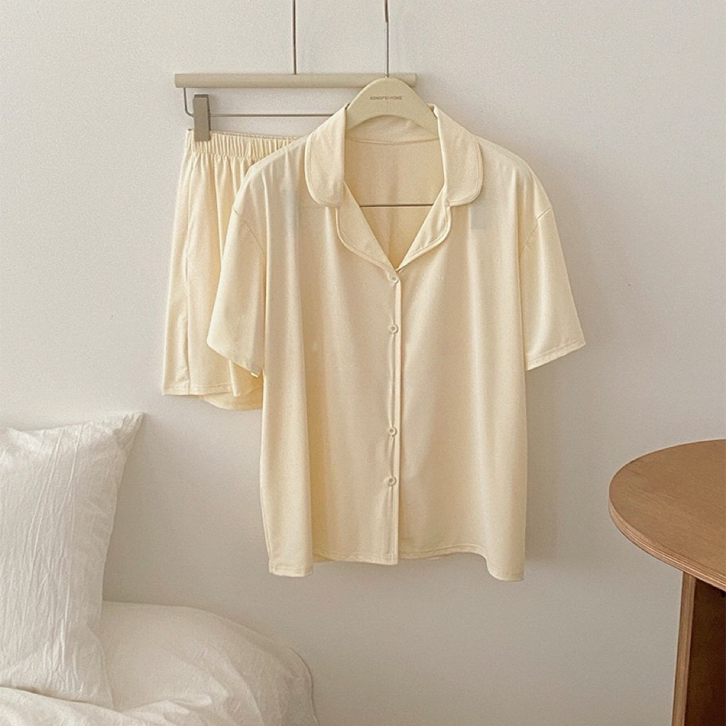 Premium Modal Fiber Cooling Soft Pajamas Set