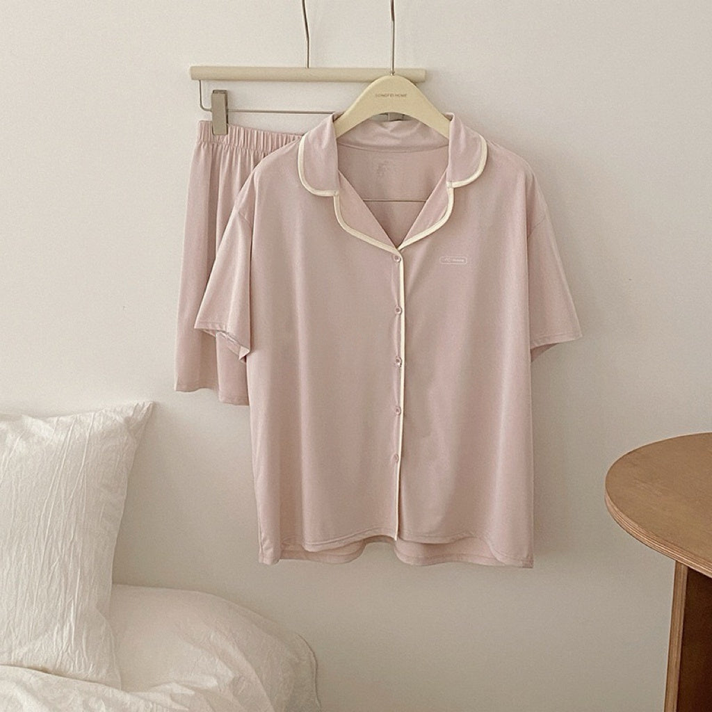 Premium Modal Fiber Cooling Soft Pajamas Set