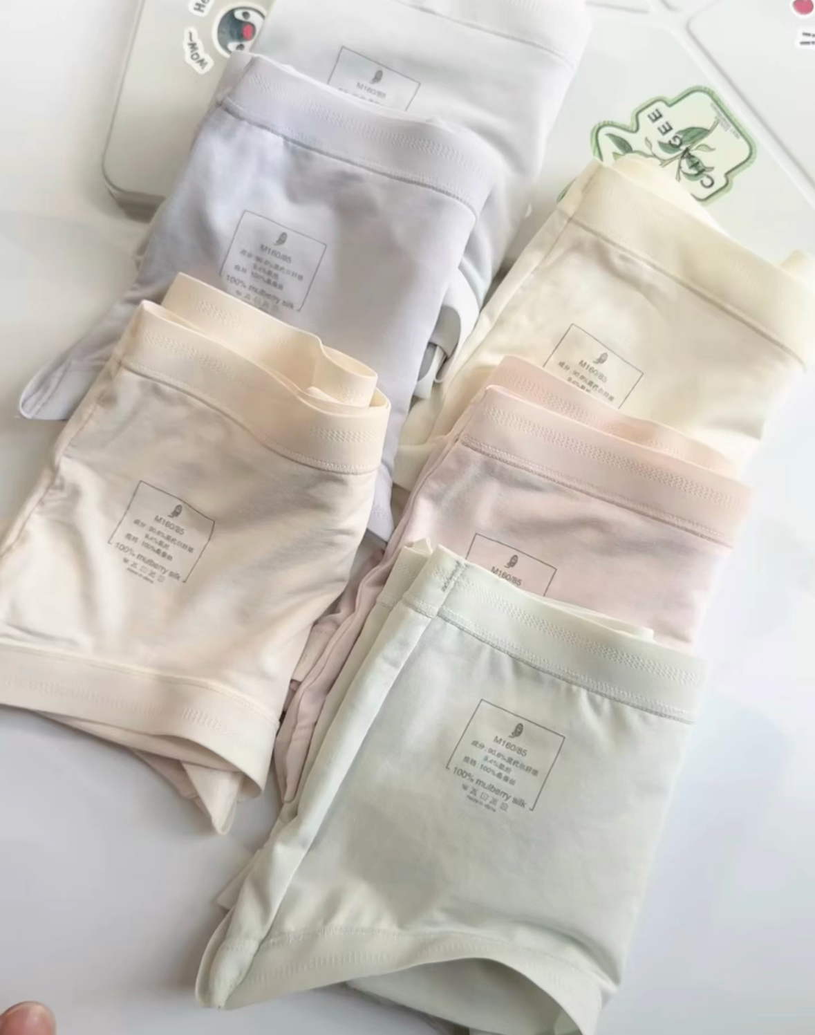 Anti-Wedgie Curvy Fit Underwear with 100% Mulberry Silk Gusset