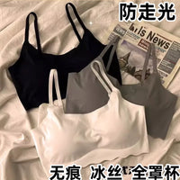 Full-Coverage Seamless Bra Top
