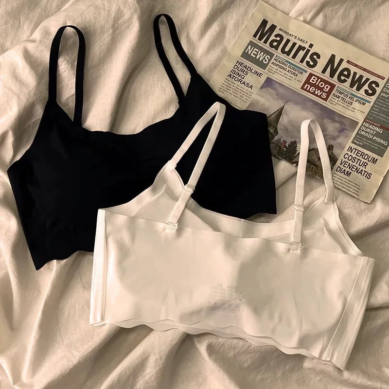 Full-Coverage Seamless Bra Top