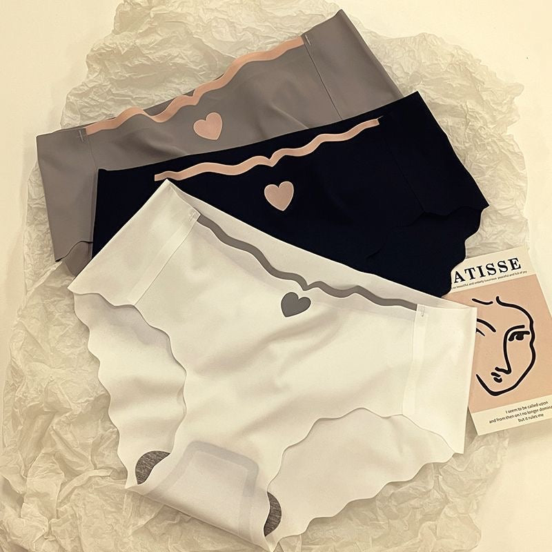 Cutie Girl Ice Silk Seamless Comfy Underwear