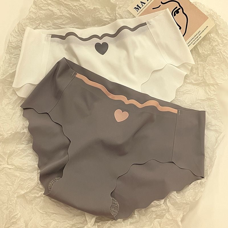 Cutie Girl Ice Silk Seamless Comfy Underwear