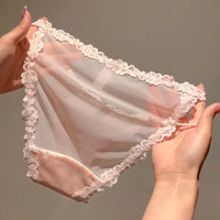 Velvet Ties – Lace Satin Panty