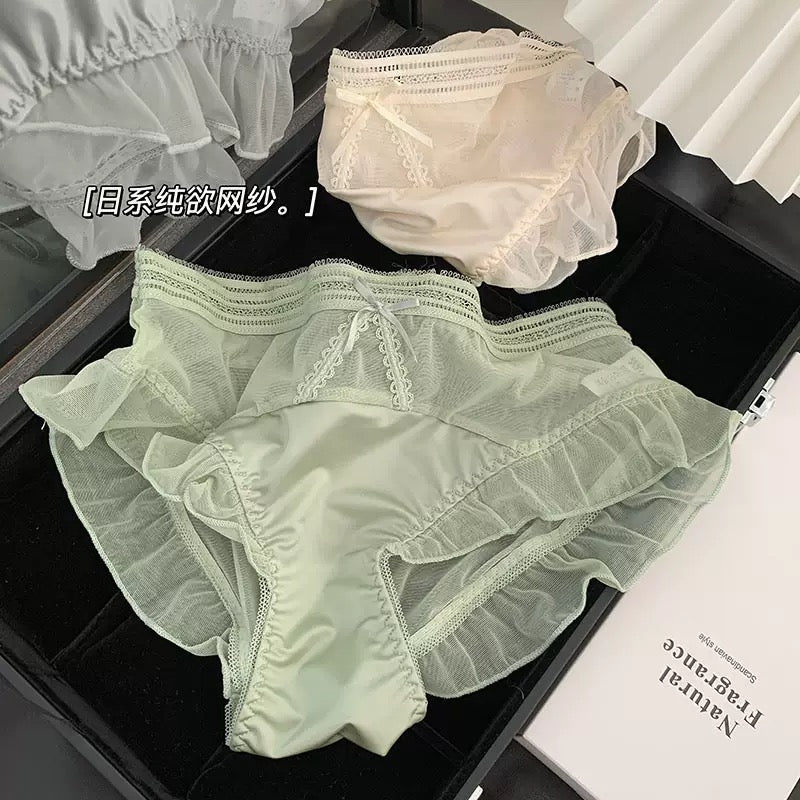透视花朵性感凉爽内裤