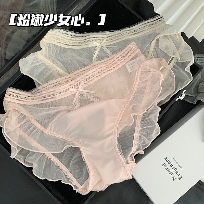 Cooling Petal See Through Sexy Underwear