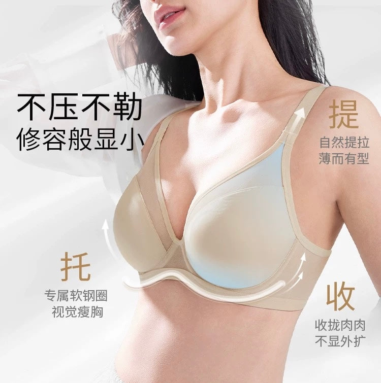 Featherlight Seamless Comfort Bra | Invisible Wireless Everyday Bra