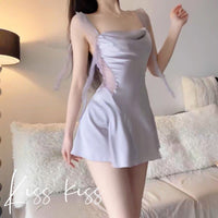 Whispering Ribbons – Ethereal French Slip