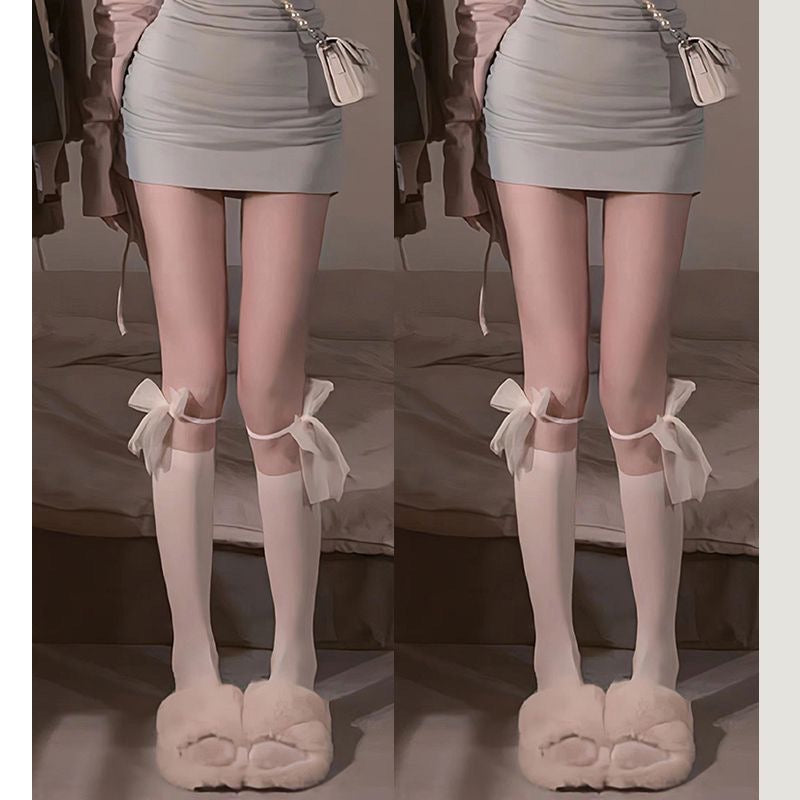 JK Bowknot Cosplay Stockings