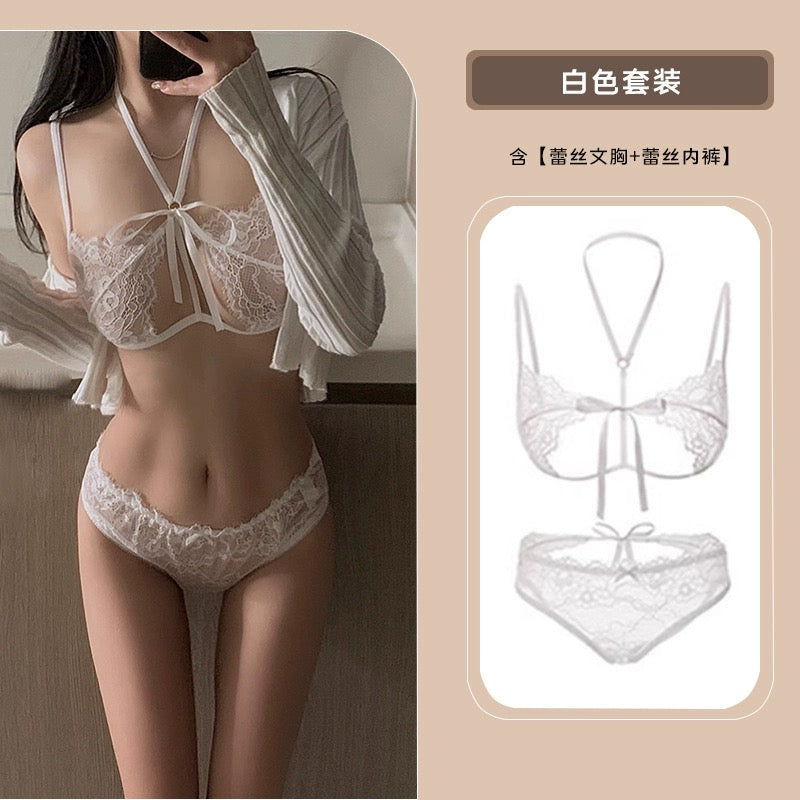 Erotic Lace Bandage Bikini Lingerie