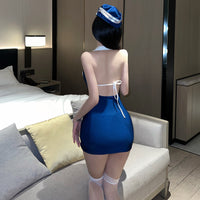 Sexy Tight Fit Stewardess Lingerie Set