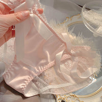 See Through French Style Bowknot Panties