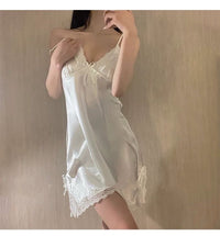 Premium Silk Lace Skin-Friendly Nightgown