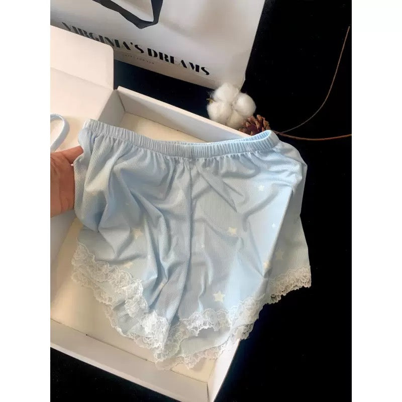 Light Blue Modal Cotton Pajama Set