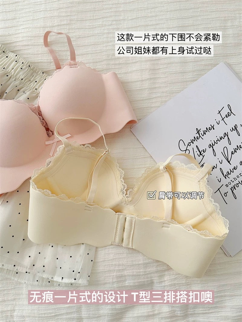 Ultra Push-Up 3D Shaping Wireless Comfort Bra Set