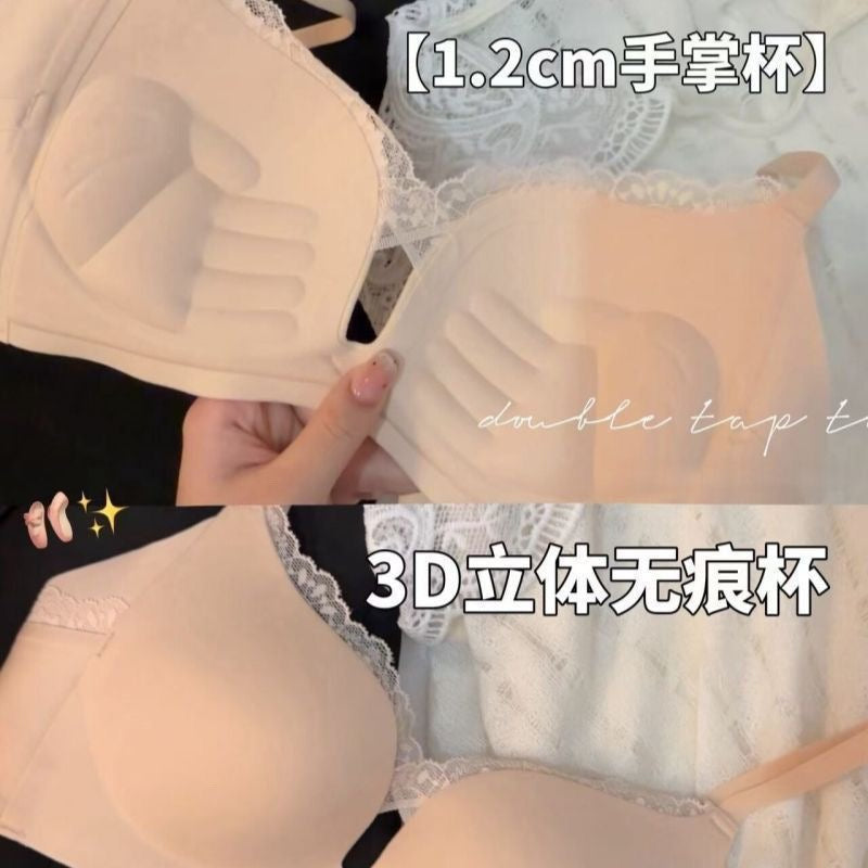 Wireless Push Up Bra for Women | Deep V Cleavage Enhancing Bra