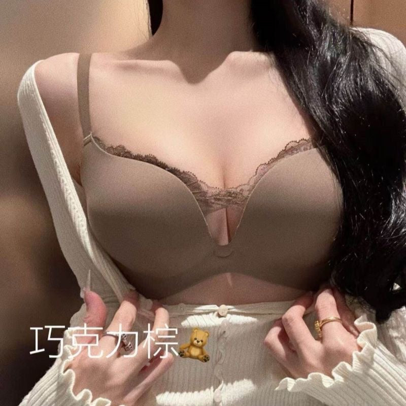 Wireless Push Up Bra for Women | Deep V Cleavage Enhancing Bra