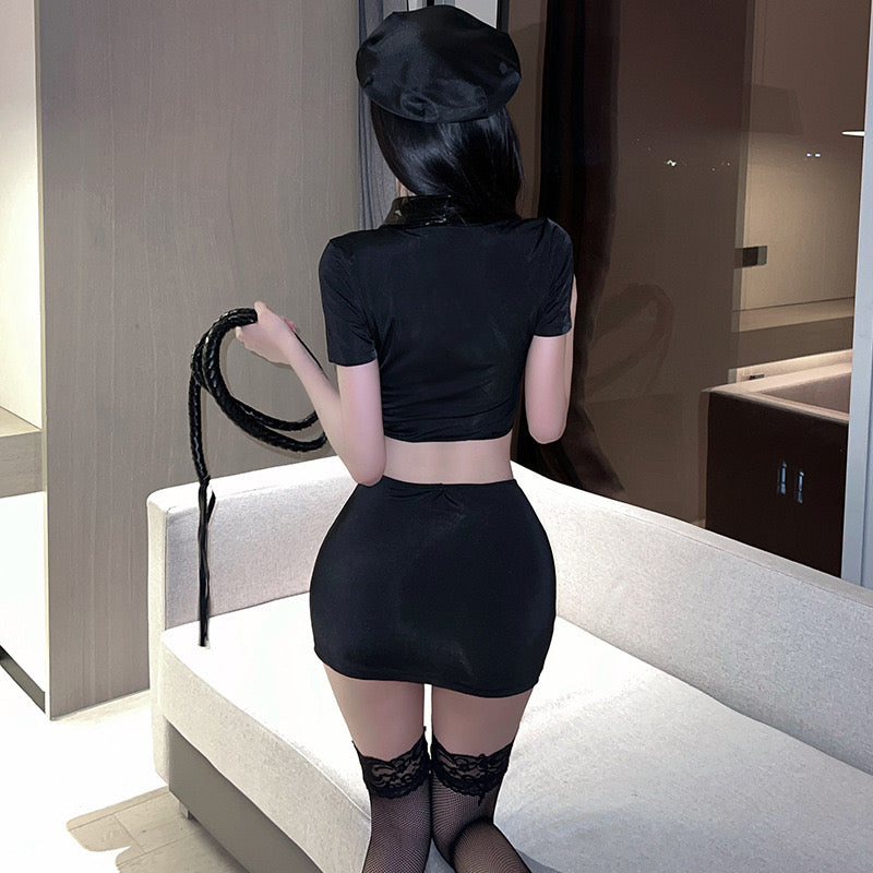 活泼性感女警角色扮演情趣内衣