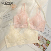 Ultra-thin Romantic Lace Wire-free Bra