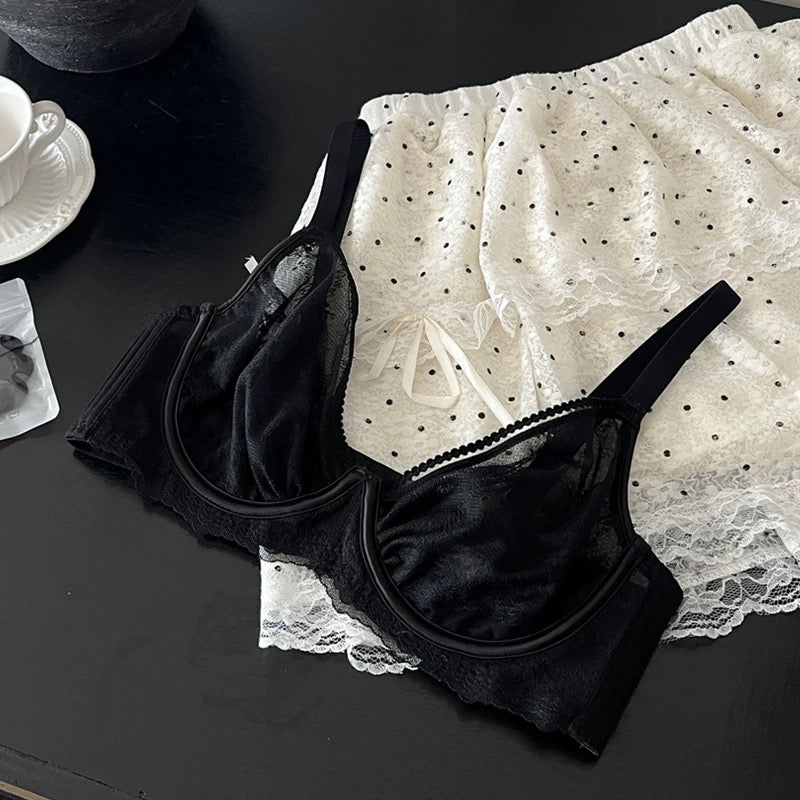 Ultra-Thin Sheer Seductive Underwire Bra