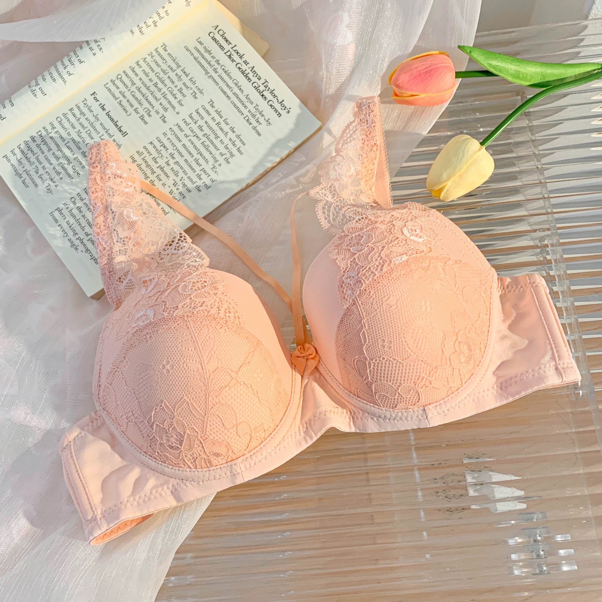 Luxe Lace Push-Up Full Support Lace Bra