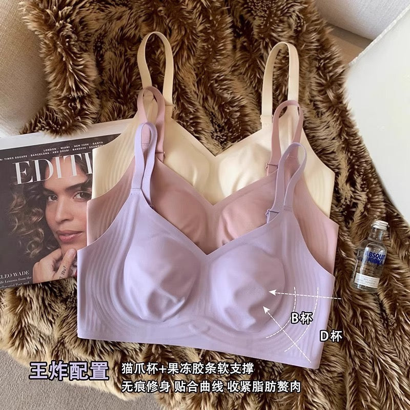 Cooling Feel Soft Ice SIik Support Bra