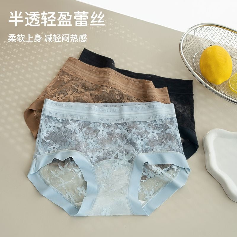 Full Coverage Lace Briefs | 3D Hip-Hugging High Waist Panties