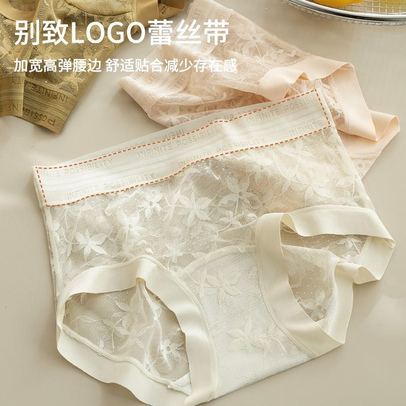 Full Coverage Lace Briefs | 3D Hip-Hugging High Waist Panties