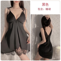 Premium Seduction Satin Nightdress Set